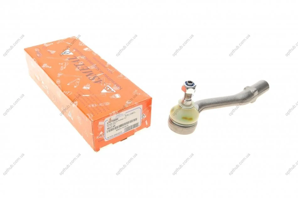 Наконечник тяги рульової (L) Citroen C2/C3 UA63 ASMETAL 17CT0600 (фото 1)