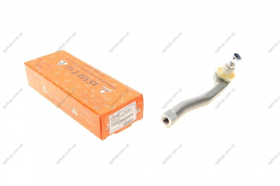 Наконечник тяги рульової (L) Chevrolet Aveo 04- (opt-om) ASMETAL 17DW1000 (фото 1)