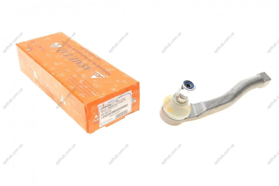 Наконечник тяги рульової (R) Chevrolet Aveo 04- (opt-om) ASMETAL 17DW1001 (фото 1)