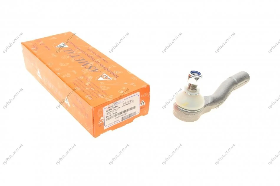 Наконечник тяги рульової (L) Chevrolet Lacetti 05- UA63 ASMETAL 17DW2000 (фото 1)