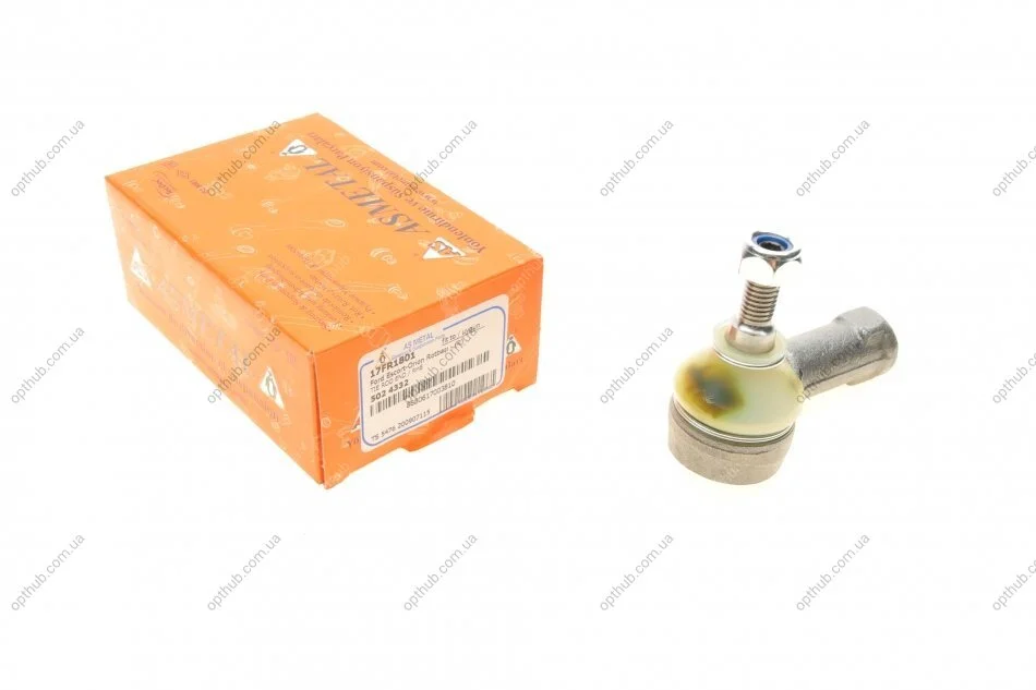 Наконечник тяги рульової (R) Ford Escort -01 UA63 ASMETAL 17FR1801 (фото 1)