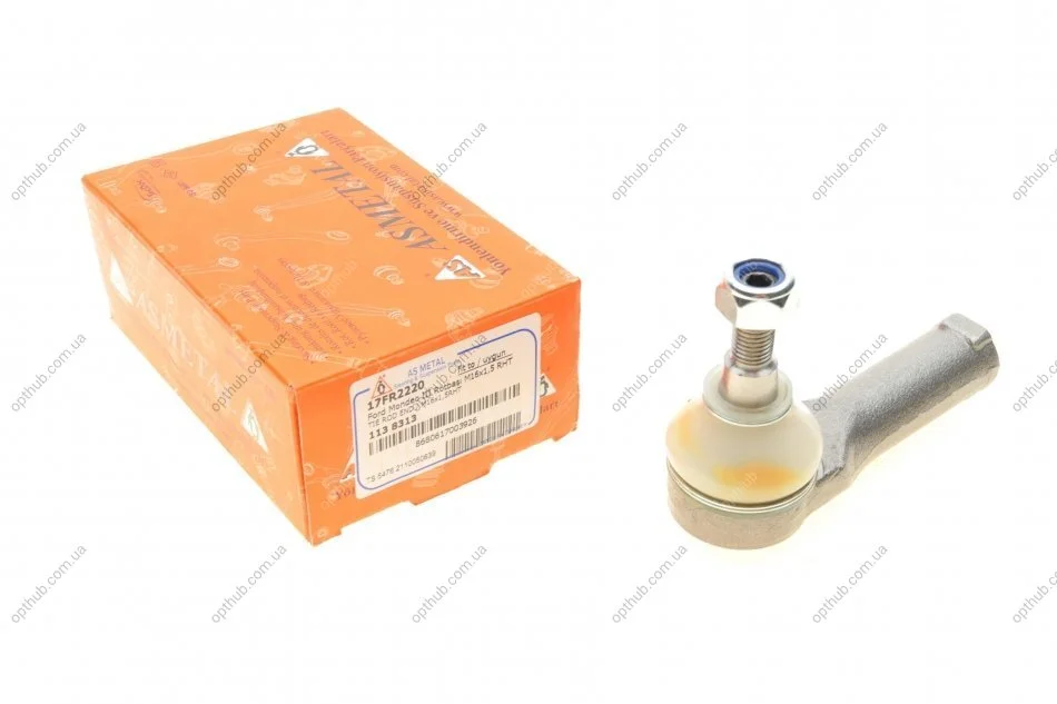 Наконечник тяги рульової Ford Mondeo III 00-07 UA63 ASMETAL 17FR2220 (фото 1)