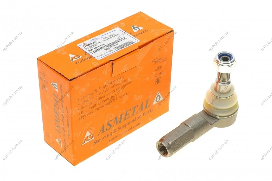 Наконечник тяги рульової MB Sprinter/VW Crafter 06- UA63 ASMETAL 17MR0105 (фото 1)