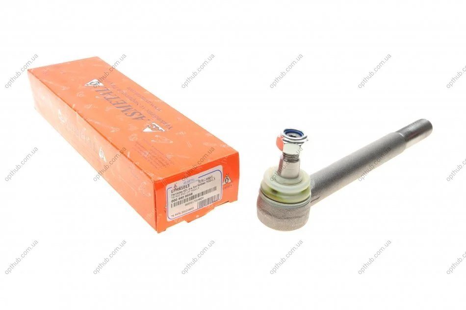 Наконечник тяги рульової MB 207-410D -96 (M22x1.5) (продольн.)/(довгий) (opt-om) ASMETAL 17MR1013 (фото 1)