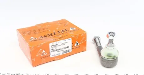 Наконечник тяги рульової (L) Citroen C4 04-11/Peugeot 206 98-/307 00- UA63 ASMETAL 17PE0501