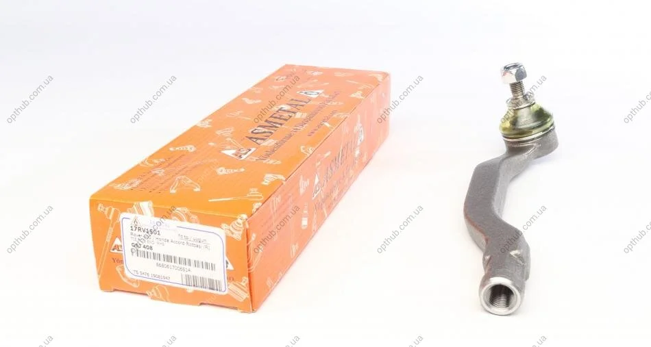 Наконечник тяги рульової (R) Honda Accord IV/V 90-98 UA63 ASMETAL 17RV1501 (фото 1)