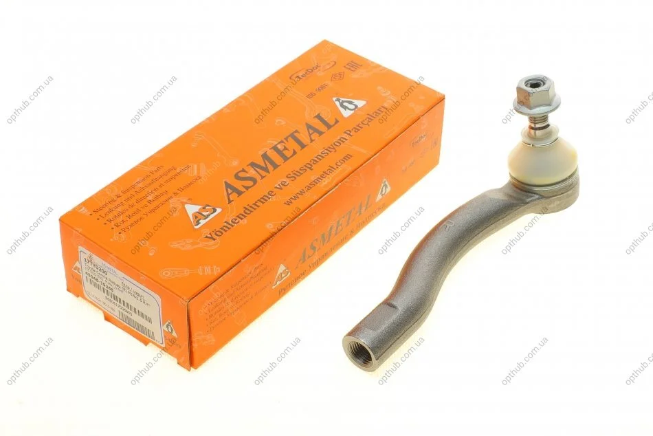 Наконечник тяги рульової (R) Toyota Corolla 02-07/Yaris 05- UA63 ASMETAL 17TY0200 (фото 1)