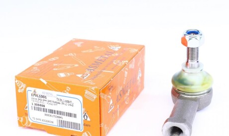 Наконечник тяги рульової Volvo 240/260/740/940 -98 UA63 ASMETAL 17VL1001