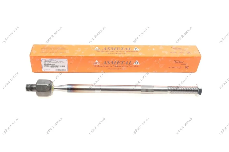Тяга рульова Audi TT 98-06/Seat Leon 01-06/VW Golf IV 02-05 (L=333.5mm) (opt-om) ASMETAL 20AU3000 (фото 1)