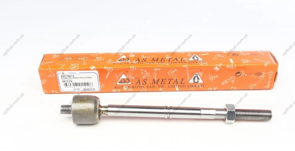 Тяга рульова Citroen C3/DS 09- (L=244mm) (opt-om) ASMETAL 20CT0610 (фото 1)