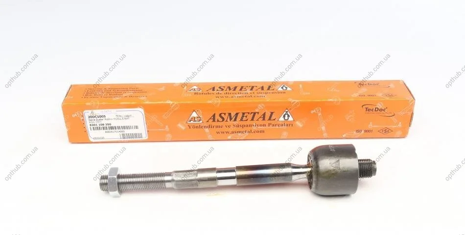 Тяга рульова Dacia Duster/Renault Duster 1.2-1.6/1.5 dci 10- (L=203mm) (opt-om) ASMETAL 20DC1005 (фото 1)