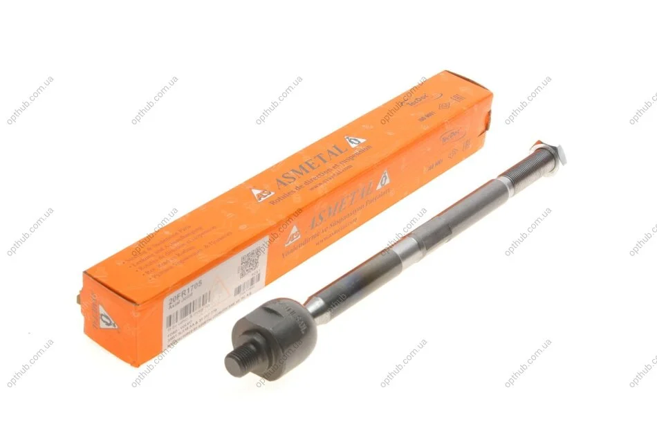 Тяга рульова Ford Focus/C-Max/Kuga/Volvo C30/S40 II/V50/C70 II 03- (L=291mm) UA63 ASMETAL 20FR1705 (фото 1)