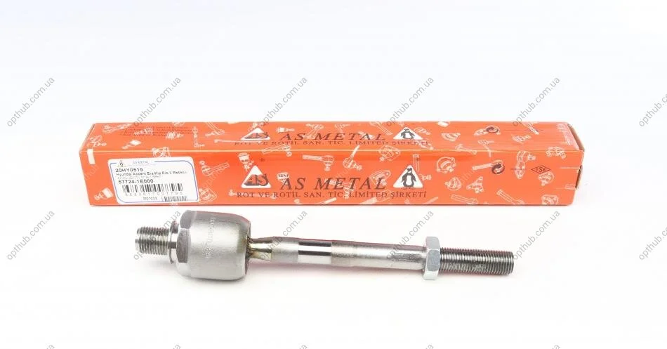 Тяга рульова Hyundai Accent III/Kia Rio 05-10 (L=196mm) UA63 ASMETAL 20HY0515 (фото 1)