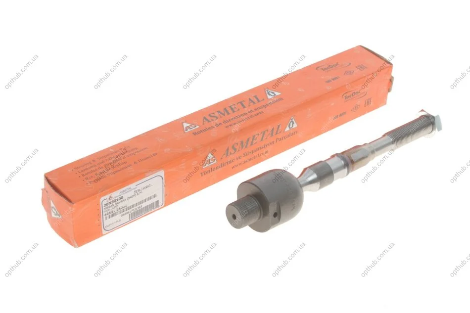 Тяга рульова Nissan NP300 Navara/Pathfinder III 05- (L=203mm) (opt-om) ASMETAL 20NS0100 (фото 1)
