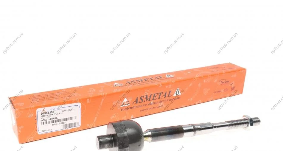 Тяга рульова Nissan Juke1.5D/1.6 10- (L=217mm) (opt-om) ASMETAL 20NS1200 (фото 1)