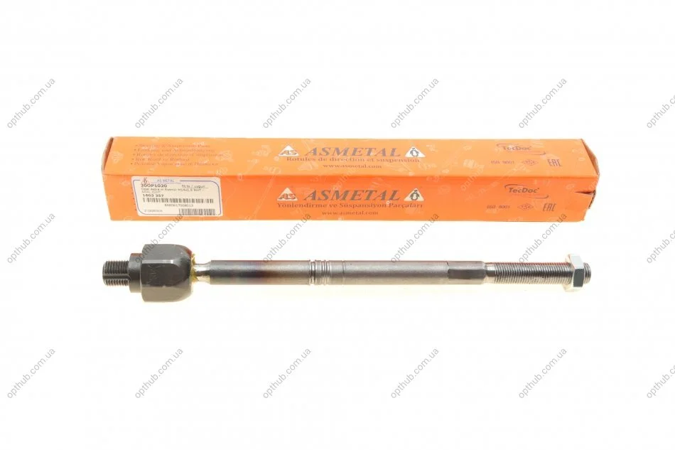 Тяга рульова Opel Astra H 04-14 (L=278mm) UA63 ASMETAL 20OP1020 (фото 1)