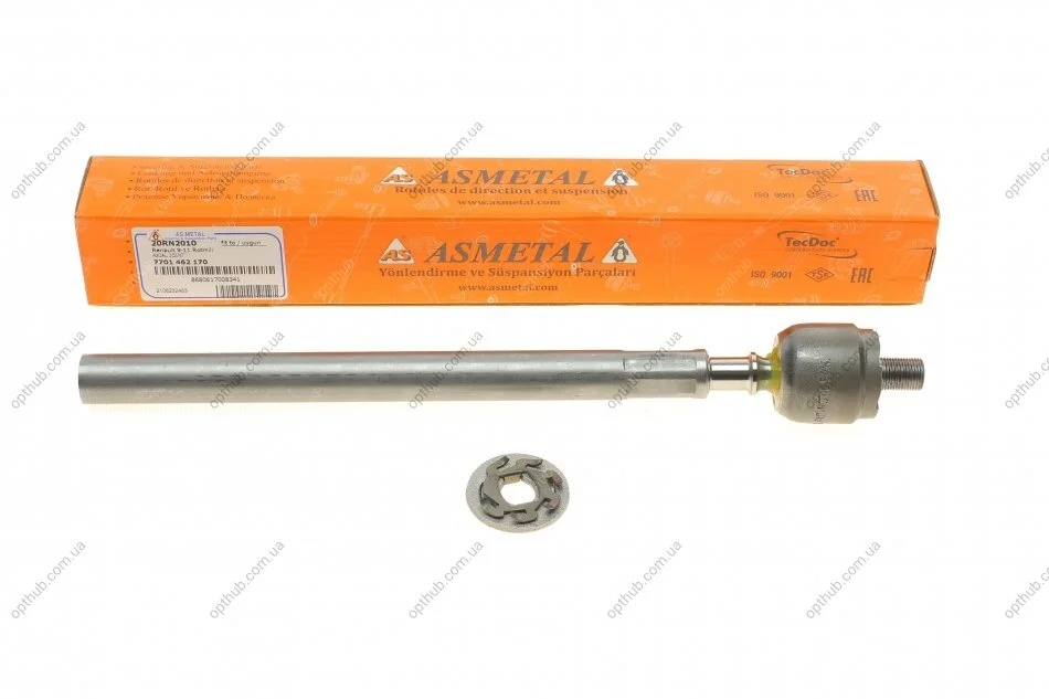 Тяга рульова Renault 9/11 83-89 (L=284mm) (opt-om) ASMETAL 20RN2010 (фото 1)