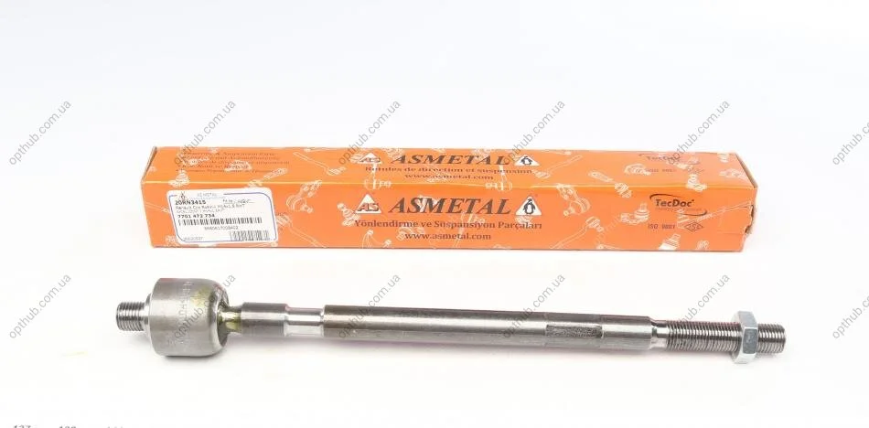 Тяга рульова Renault Clio II 1.0-3.0 98- (L=295mm) (opt-om) ASMETAL 20RN3415 (фото 1)