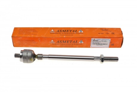 Тяга рульова Renault Kangoo 97- (без ГУ) (L=266.5mm) (opt-om) ASMETAL 20RN3601