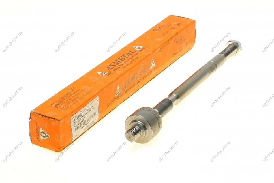 Тяга рульова Renault Megane I/Scenic I 96-03 (L=286.5mm) UA63 ASMETAL 20RN5520 (фото 1)