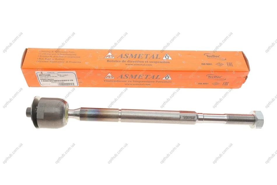 Тяга рульова Toyota Hilux VII 05-15 (L=295mm) (opt-om) ASMETAL 20TY1100 (фото 1)