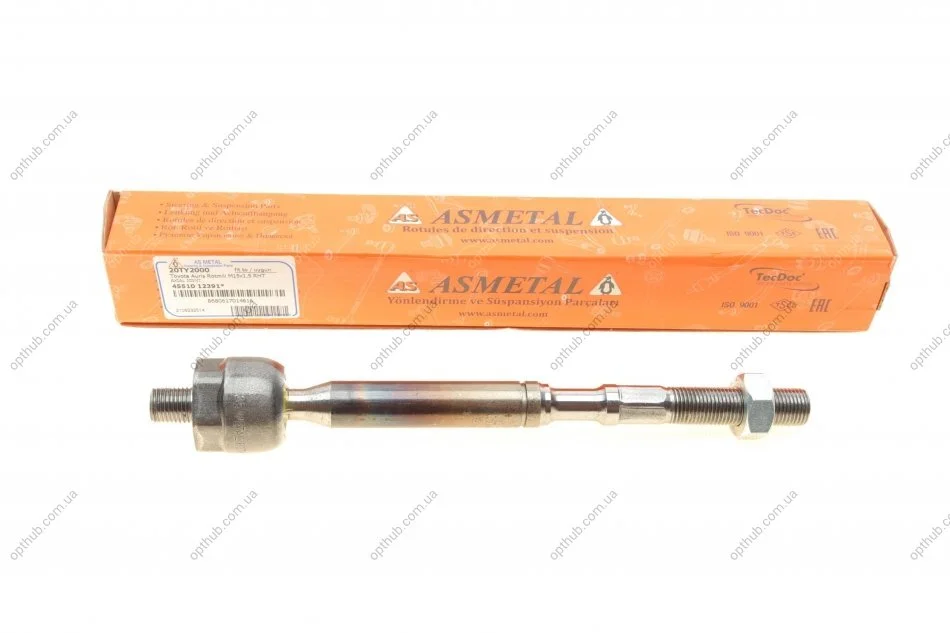 Тяга рульова Toyota Auris/Corolla 06-13 (L=233mm) (opt-om) ASMETAL 20TY2000 (фото 1)