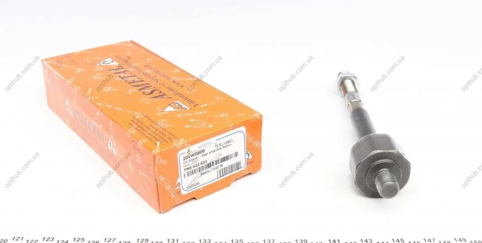 Тяга рульова VW Sharan/Ford Galaxy 95-10 (L=185.5mm) UA63 ASMETAL 20VW0600 (фото 1)