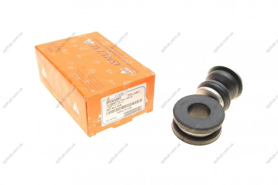Тяжка стабілізатора (переднього) VW Passat 88-97 (L=82mm) d=23mm (opt-om) ASMETAL 26VW1202 (фото 1)