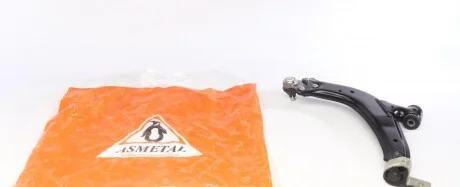 Рычаг подвески (передний/снизу) (R) Citroen Berlingo/Peugeot Partner 1.1-1.9D 96-08 (с шаровой) UA63 ASMETAL 30CT0101