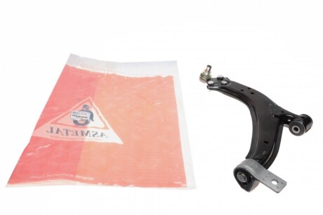 Важіль підвіски (передній/знизу) (L) Citroen Berlingo/Peugeot Partner 96-08 (з кульової d=18mm) UA63 ASMETAL 30PE1100