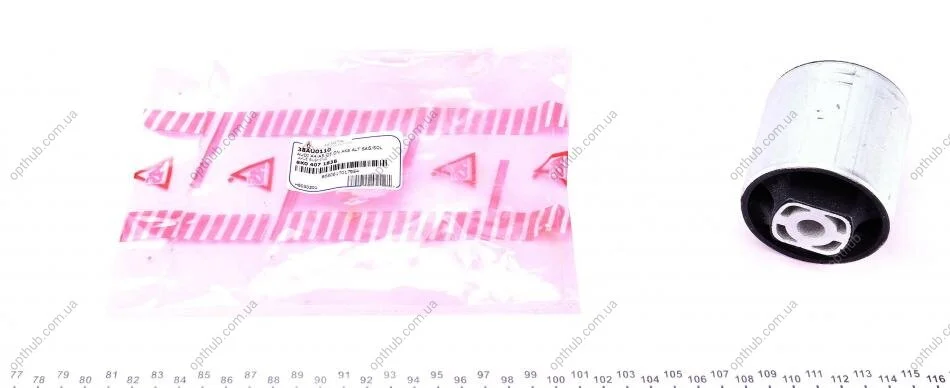Сайлентблок важеля (переднього) Audi A4/A5 07- (80x65x12mm) UA63 ASMETAL 38AU0110 (фото 1)