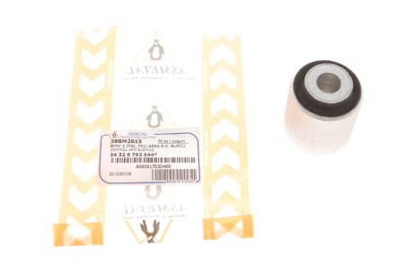 Сайлентблок важеля (заднього/зверху/всередині) BMW 1 (F20/F21)/2 (F22)/3 (F30/F31)/4 (F33/F32/F3 UA63 ASMETAL 38BM2615