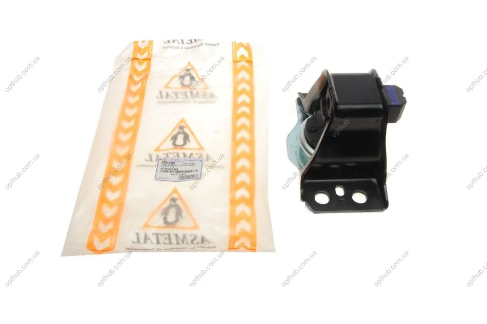 Подушка двигуна (R) Renault Megane II/Scenic II/Dacia Logan 1.5 dCi 02- UA63 ASMETAL 45DC4500 (фото 1)