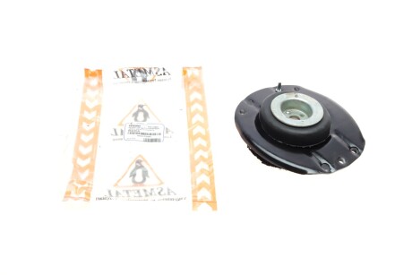 Подушка амортизатора (переднього) + підшипник Peugeot 206 98- (L) (opt-om) ASMETAL 45PE0605