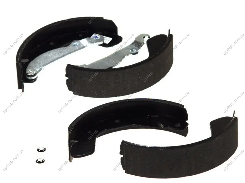 Гальмівна колодка CHEVROLET NUBIRA DAEWOO ARANOS, ESPERO, LANOS, NEXIA, NUBIRA OPEL ASTRA F, ASTRA F CLASSIC, ASTRA G, VECTRA A 1.2-2.0D 04.88- ATE 03.0137-0267.2 (фото 1)