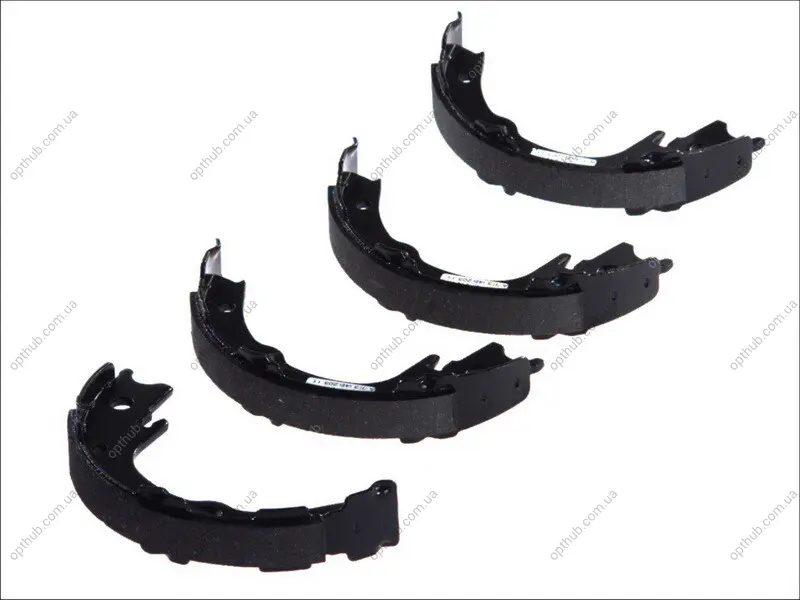 Гальмівна колодка TOYOTA AVENSIS, CALDINA, CELICA, COROLLA, COROLLA VERSO, MATRIX, OPA, PRIUS, YARIS, YARIS VERSO 1.0-2.4 04.99-12.09 ATE 03.0137-0459.2 (фото 1)