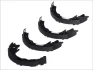Гальмівна колодка TOYOTA AVENSIS, CALDINA, CELICA, COROLLA, COROLLA VERSO, MATRIX, OPA, PRIUS, YARIS, YARIS VERSO 1.0-2.4 04.99-12.09 ATE 03.0137-0459.2 (фото 1)