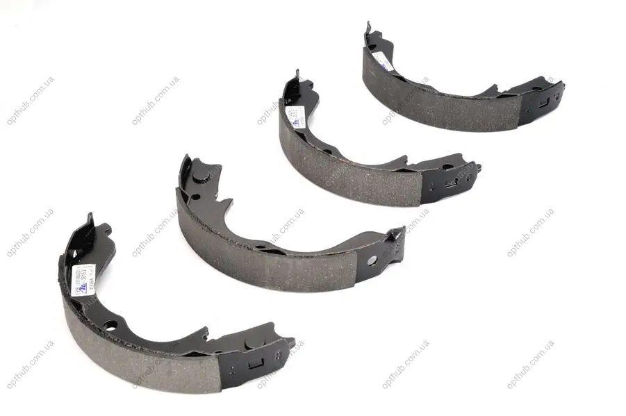 Гальмівна колодка CITROEN C-CROSSER, C-CROSSER ENTERPRISE MITSUBISHI GRANDIS, LANCER VIII, OUTLANDER II PEUGEOT 4007 SUBARU FORESTER, IMPREZA, LEGACY V, OUTBACK 1.5-3.6 04.04- ATE 03.0137-3015.2 (фото 1)