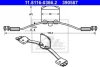 Монтажний набір гальмівних колодок передн VOLVO S60 I, S80 I, XC70 I, XC90 I 2.0-4.4 11.97-12.14 ATE 11.8116-0366.2 (фото 1)