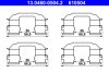 Монтажний к-кт гальмівних колодок ATE 13-0460-0504-2-02 (фото 1)