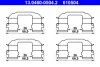 Монтажный к-кт тормозных колодок ATE 13-0460-0504-2-02 (фото 1)