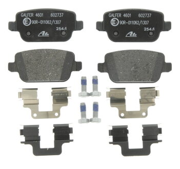 Комплект тормозных колодок из 4 шт. дисков ATE 13.0460-2737.2