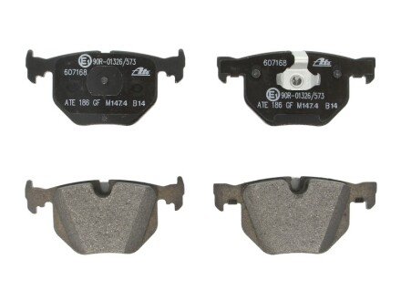 Комплект гальмівних колодок ATE 13.0460-7168.2