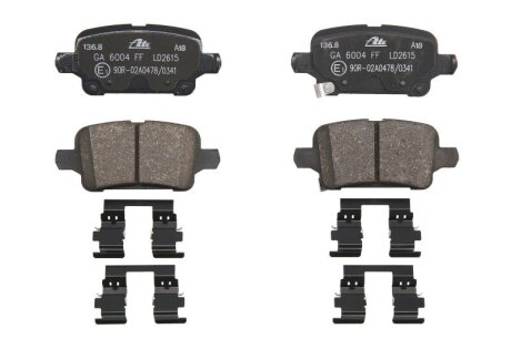 Гальмівні колодки ATE 13.0470-2615.2