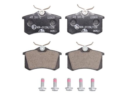 Колодки тормозные дисковые керамические комплект ATE 13047028202