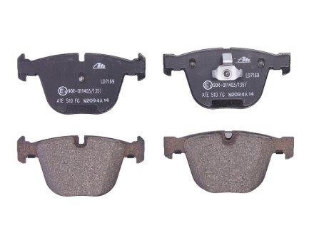 Колодки гальмівні дискові керамічні комплект ATE 13047071692