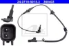 Датчик ABS передн лів/прав CHEVROLET MALIBU OPEL INSIGNIA A, INSIGNIA A COUNTRY SAAB 9-5 1.4-2.8 07.08- ATE 24.0710-5015.3 (фото 1)