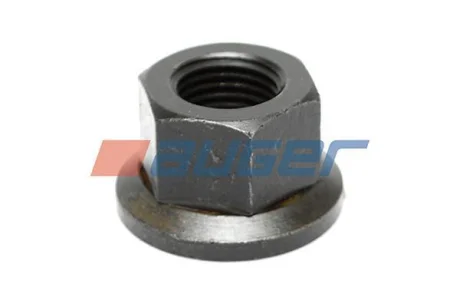 Гайка колеса 7/8"-11BSFx28мм (з шайбою клас 10.9 висота 26мм) SCANIA 2, 3, 3 BUS, 4, 4 BUS, F, G I, K I, N BUS, P I, R I, T 05.80- AUGER 65704