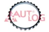 Кільце ABS передн лів/прав RENAULT 19 II, 19 II CHAMADE, CLIO I, CLIO II, KANGOO, KANGOO EXPRESS 1.0-2.0 05.90- AUTLOG AS1000 (фото 1)