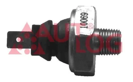 Датчик тиску масла (0,2Бар, 1 pin, чорн) ACURA INTEGRA CHEVROLET AVEO / KALOS, MATIZ, SPARK DAEWOO MATIZ DAIHATSU CHARADE III FORD RANGER HYUNDAI ACCENT, ACCENT I, ACCENT II 0.8-4.5 09.79- AUTLOG AS2070